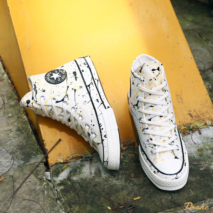 Đắm chìm với những mẫu Converse 1970s white high trứ danh 