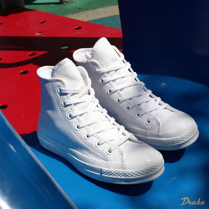 Đắm chìm với những mẫu Converse 1970s white high trứ danh 