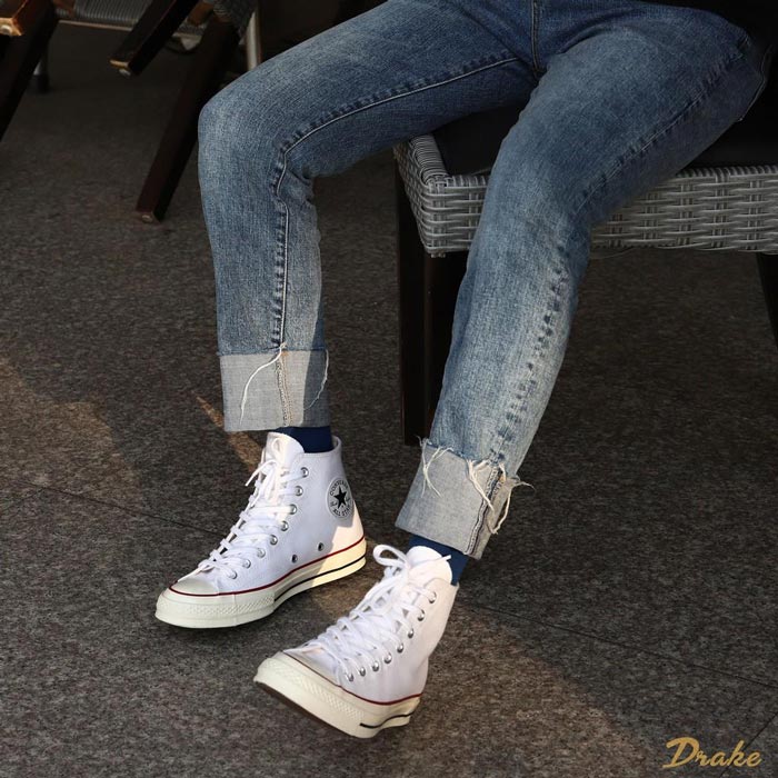 Đắm chìm với những mẫu Converse 1970s white high trứ danh 
