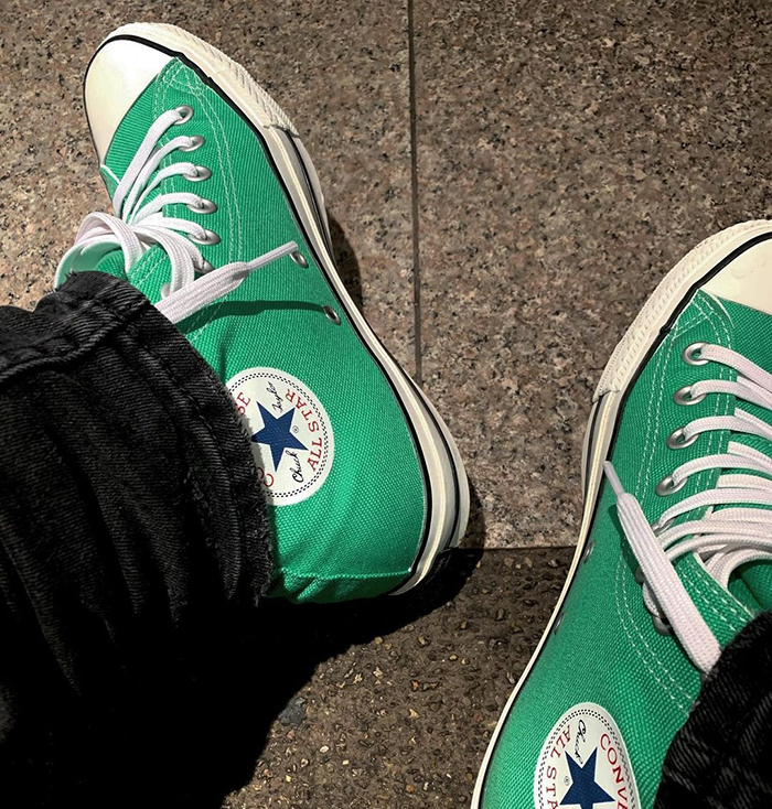 Top 4 mẫu giày Converse Green khiến bạn không thể rời mắt