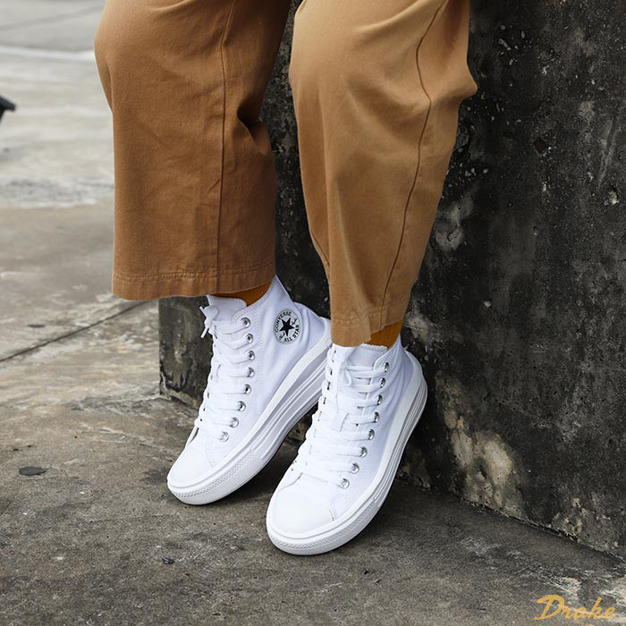 Bỏ túi những mẫu giày Converse high top white không nên bỏ lỡ