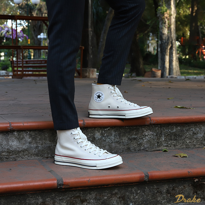 Bỏ túi những mẫu giày Converse high top white không nên bỏ lỡ