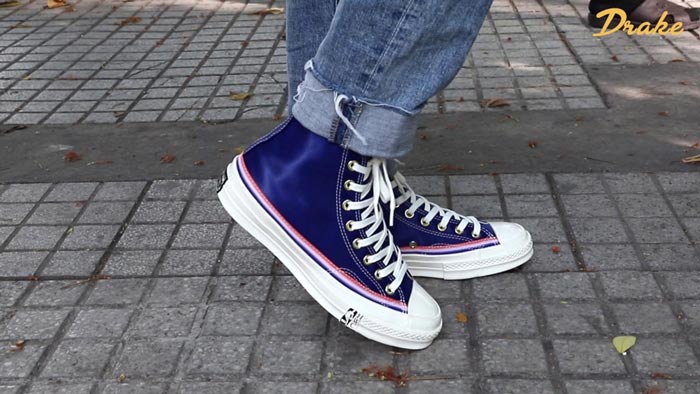 Converse xanh biển - Sắc màu sáng giá cho mọi cuộc vui