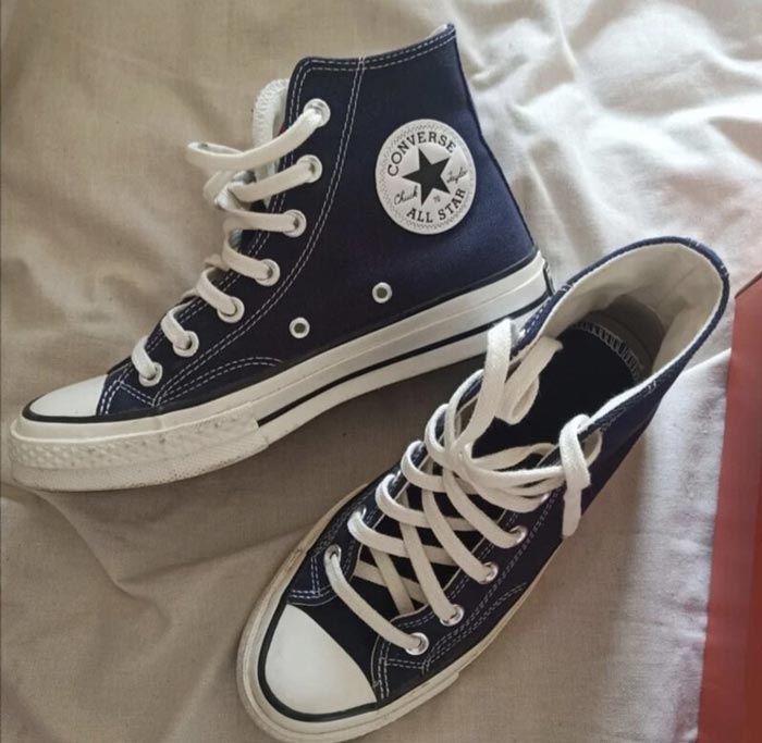 Converse xanh biển - Sắc màu sáng giá cho mọi cuộc vui