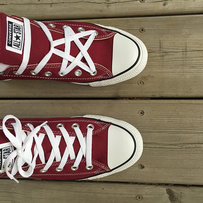 Giải đáp thắc mắc dây giày Converse dài bao nhiêu