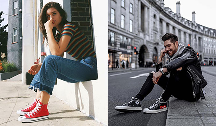 Bật mí bí kíp diện đồ cùng giày Converse sao cho đẹp