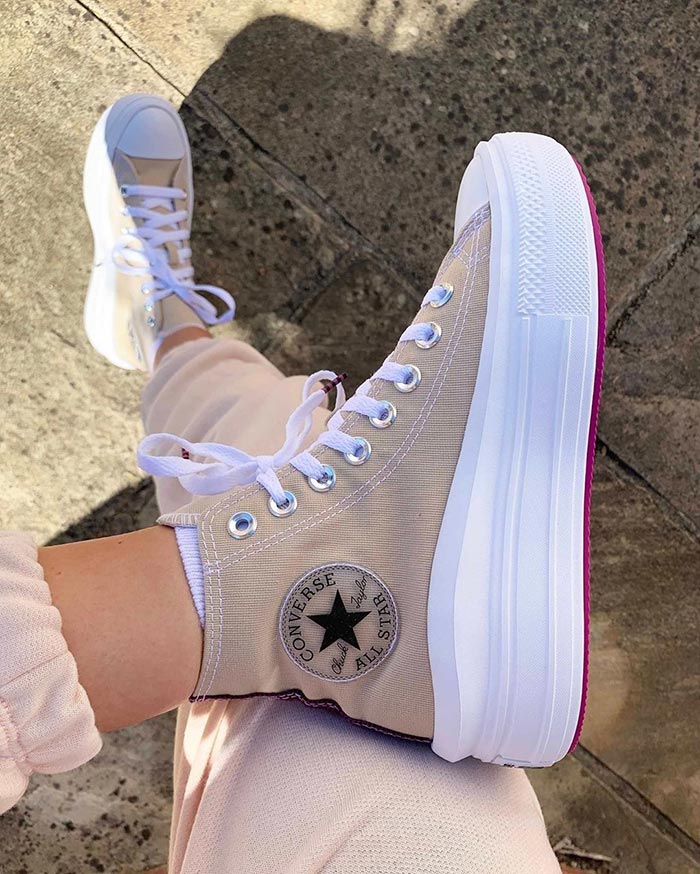 Những mẫu giày Converse tăng chiều cao nữ nổi bật cho mùa hè này