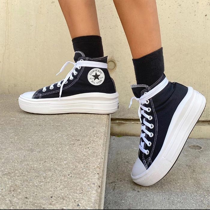 Những mẫu giày Converse tăng chiều cao nữ nổi bật cho mùa hè này