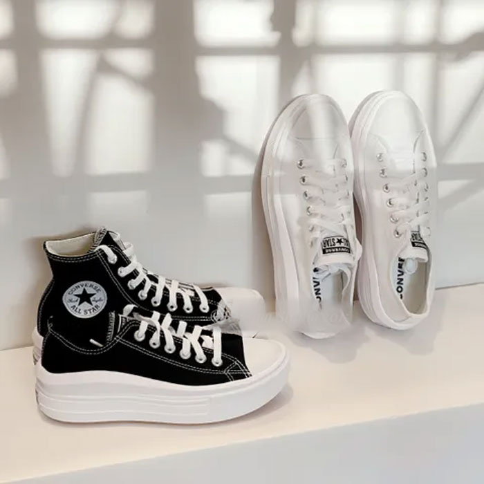 Giày Converse Chuck Taylor All Star Move khác biệt so với Converse Classic?