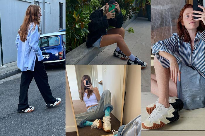Những bước chân đầy năng lượng với giày Converse độn