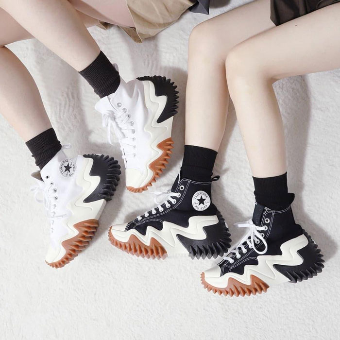 Sải bước tự tin với diện mạo bứt phá của giày Converse Run Star Motion