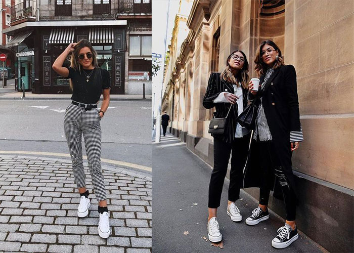 Chân ái cho mọi outfit với giày Converse cổ thấp phối đồ nữ