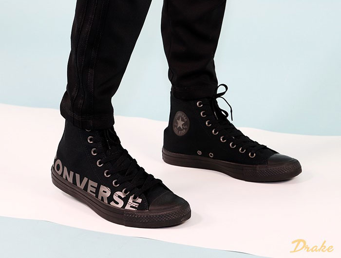 Giày Converse cao cổ full đen - gương mặt chuẩn mực được tin dùng nhất