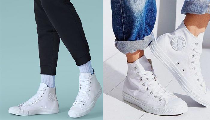 Giày Converse da cao cổ và xu hướng thời trang hiện đại