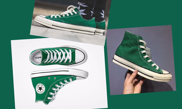 Giày Converse màu xanh - Năng lượng tươi mới cho mỗi bước chân