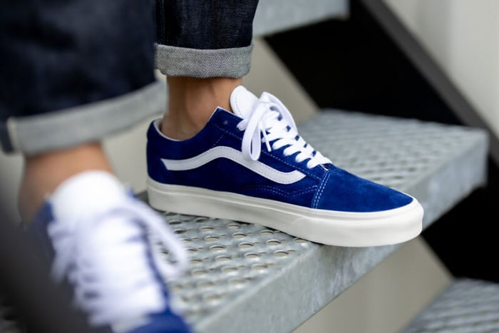 Giày Vans Blue - Thiên đường của những kiểu dáng thời trang ngày hè