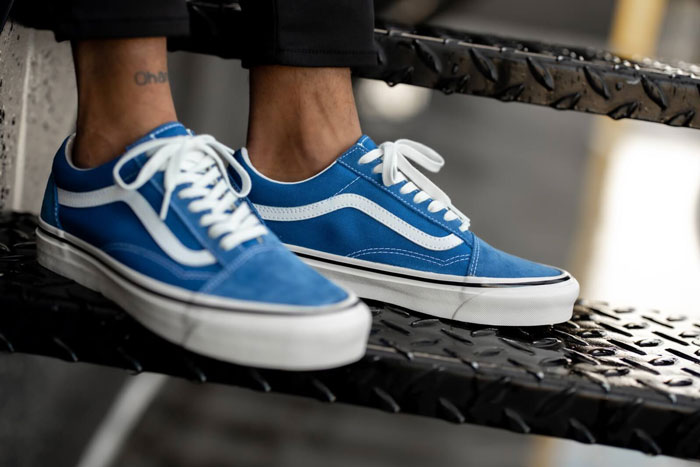 Giày Vans Blue - Thiên đường của những kiểu dáng thời trang ngày hè