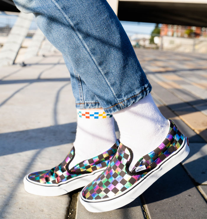 Giày Vans Checkerboard Slip-On - Mách bạn các thiết kế cực xịn sò 