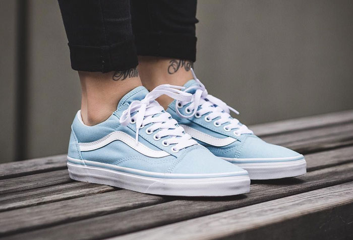 Các mẫu giày Vans Old Skool blue nổi bật những ngày cuối tháng 8/2023