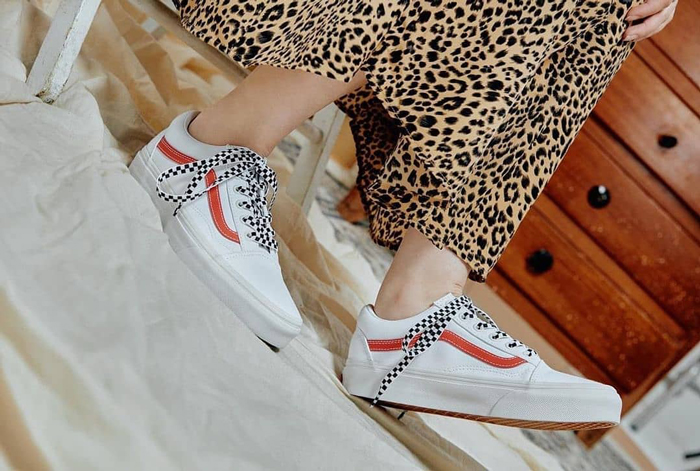 Khai phá những thiết kế giày Vans Old Skool full trắng cực phong cách 