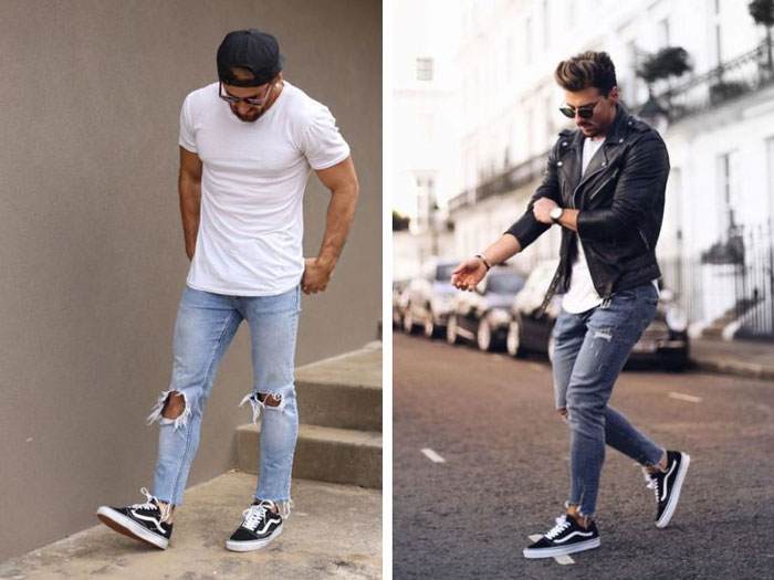 Bí quyết mix đồ chuẩn men với giày Vans Old Skool nam