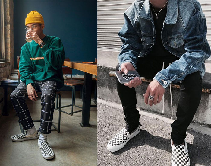 Khắc phục mọi outfit nhàm chán chỉ với một mẫu giày Vans lười caro