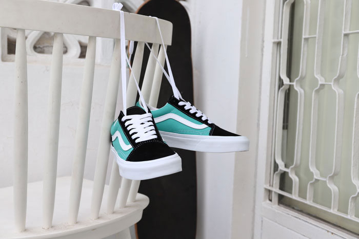 Giày Vans màu xanh comeback ở nhiều phối màu đẳng cấp 