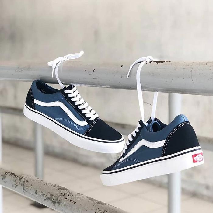 Những mẫu giày Vans nam xanh navy được ưa chuộng nhất hiện nay