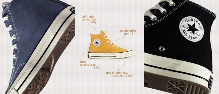 Giày Converse 1970s là gì ? Vì sao chúng luôn thịnh hành 