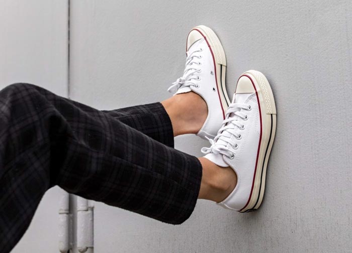 Giày Converse Chuck Taylor 1970s White Low biểu tượng của thời trang