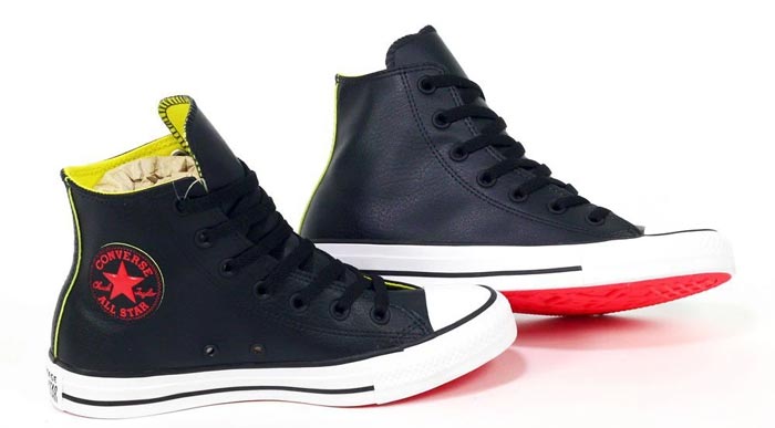 Phong cách thời trang đẳng cấp và bền bỉ cùng giày Converse da đen