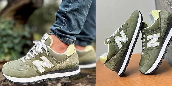 Giày New Balance màu xanh lá - Chinh phục sneakerhead với sắc màu nổi bật