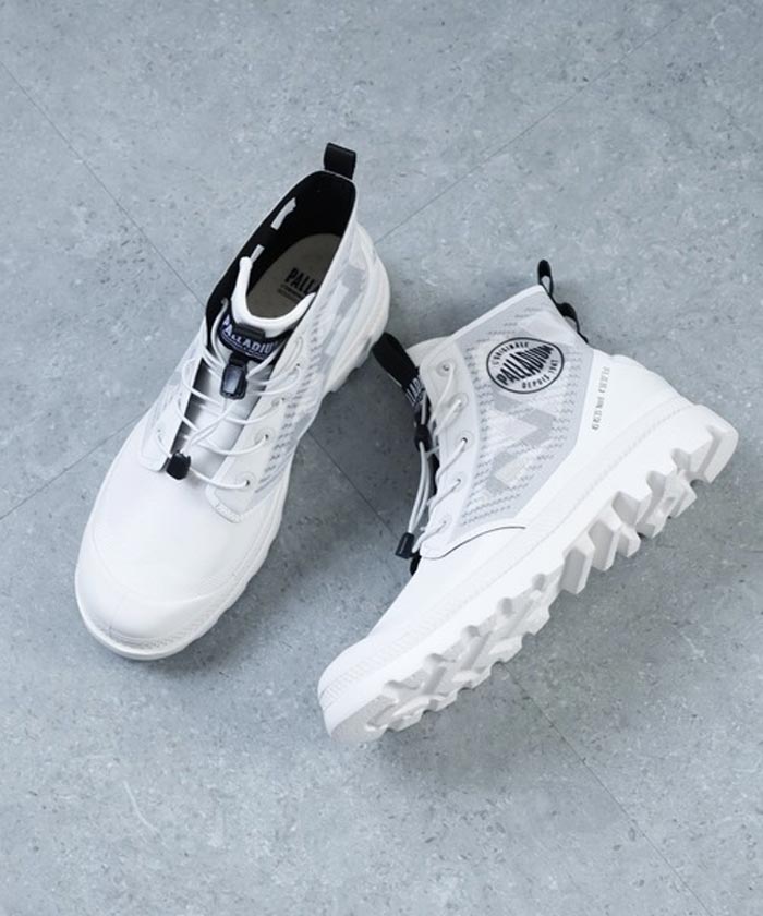 Giày Palladium Pampa Lite Travel VT - Khám phá chất outdoor qua gam trắng tinh khôi 