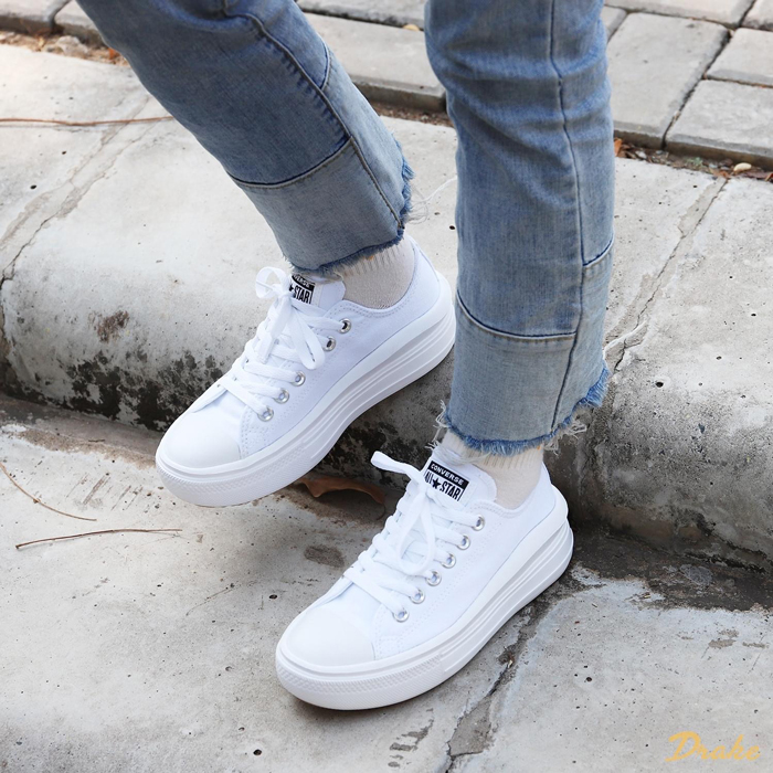 Cập nhật những mẫu giày sneaker trắng Converse All Star hợp thời nhất