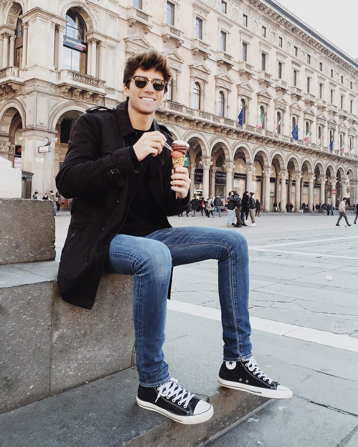 Thu hút mọi ánh nhìn qua các outfit giày sneaker unisex Converse