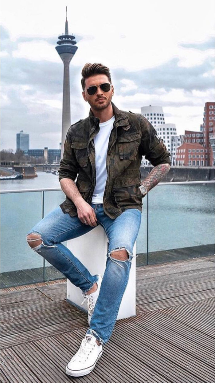 Thu hút mọi ánh nhìn qua các outfit giày sneaker unisex Converse