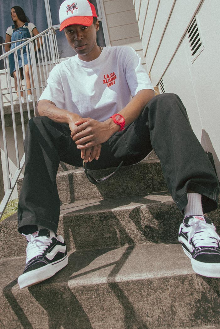 Giày Vans Knu Skool phối đồ với công thức chuẩn streetstyle