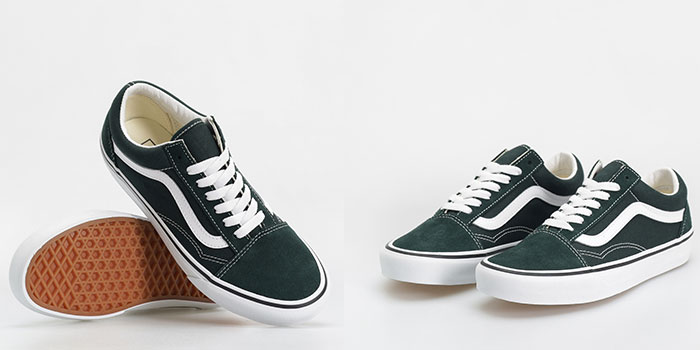 Sành điệu hơn mỗi ngày với giày Vans Old Skool xanh lá