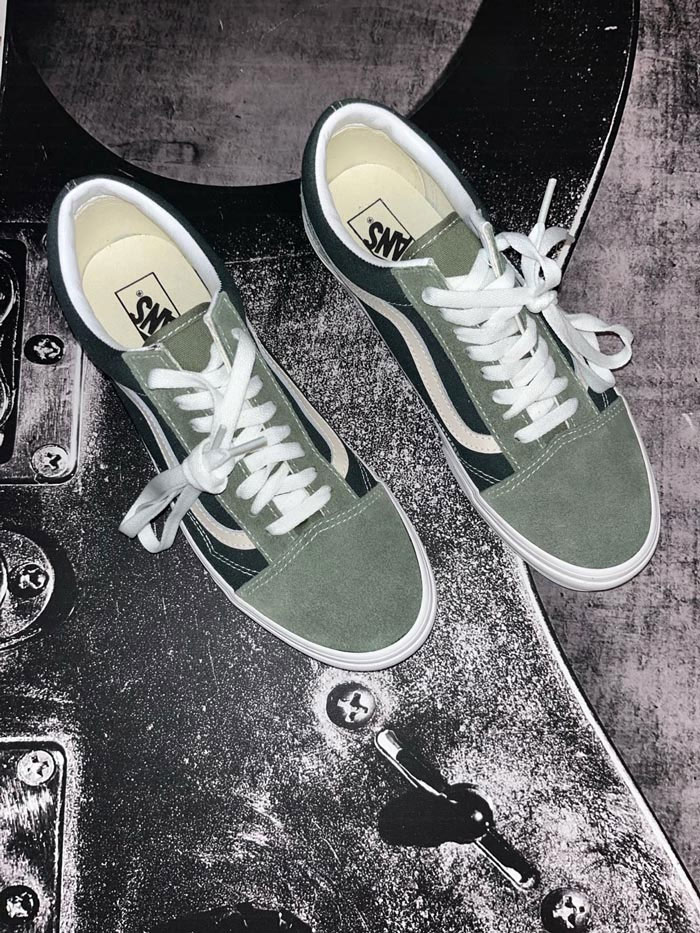 Sành điệu hơn mỗi ngày với giày Vans Old Skool xanh lá