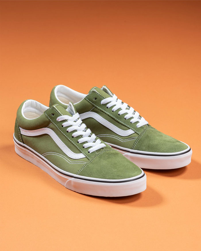 Sành điệu hơn mỗi ngày với giày Vans Old Skool xanh lá