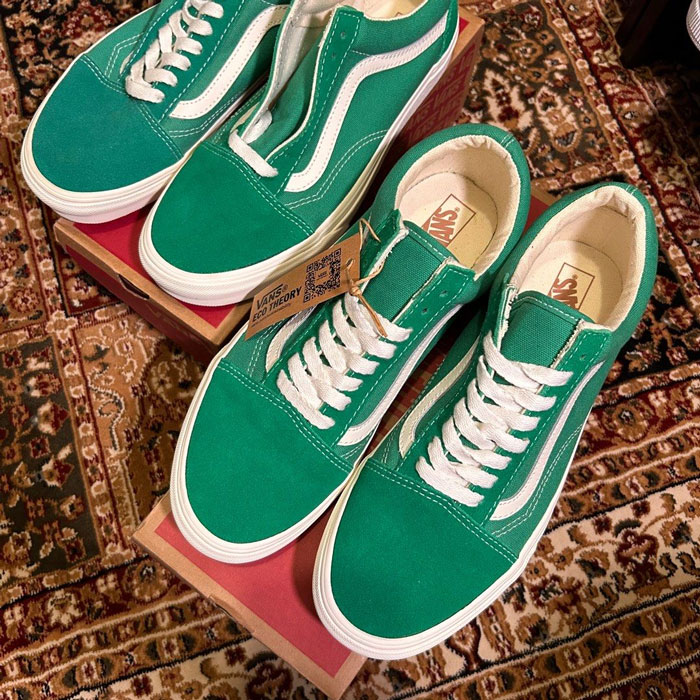 Sành điệu hơn mỗi ngày với giày Vans Old Skool xanh lá