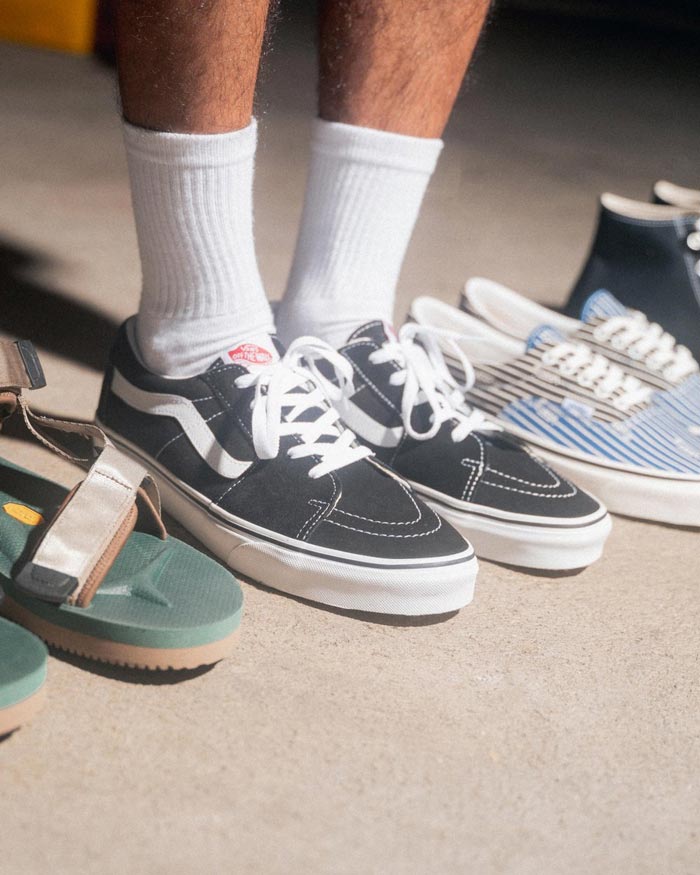 Tinh giản thiết kế như Vans Sk8-Low nhưng vẫn đậm chất Vans