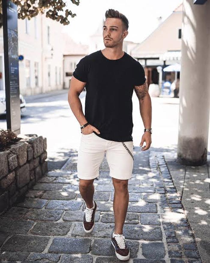 Giày Vans với quần short – Combo cho những outfit năng động 