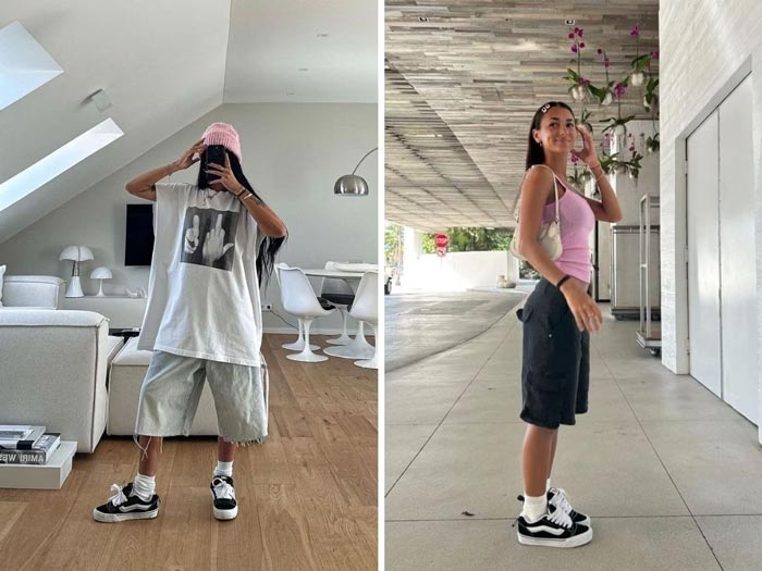 Giày Vans với quần short – Combo cho những outfit năng động 