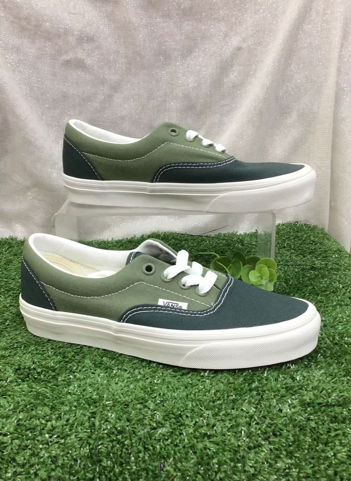 Giày Vans xanh rêu – Item “hack” cá tính cho outfit basic