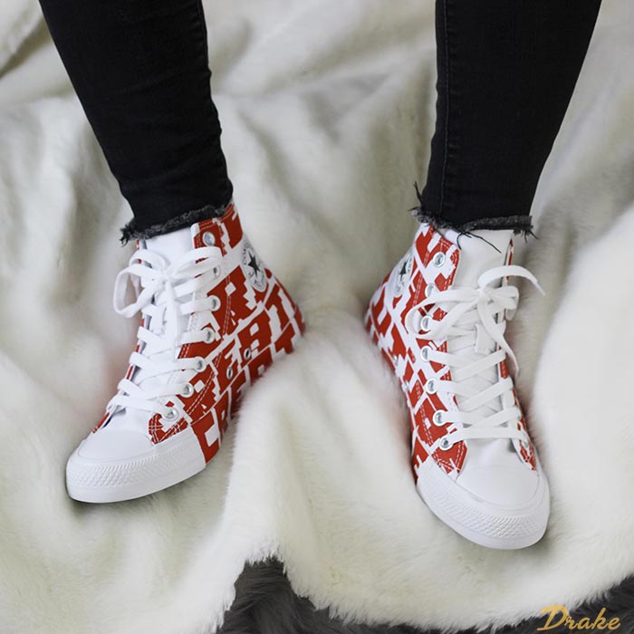 Giày Converse đỏ - Nổi bật hơn với phong cách tối giản