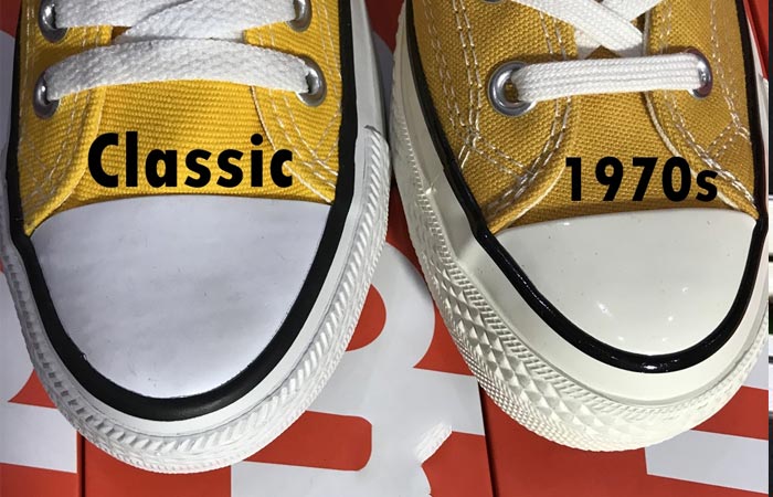 Đâu là điểm khác nhau giữa hai dòng giày Converse 1970s và Classic?