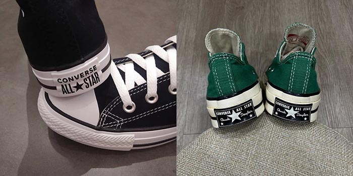 Đâu là điểm khác nhau giữa hai dòng giày Converse 1970s và Classic?