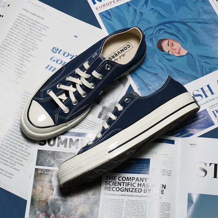 Vẻ ngoài cuốn hút qua những thiết kế giày Converse cổ ngắn nam