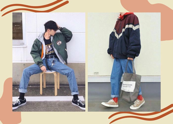 Xuống phố cực chất cùng giày Converse cổ thấp phối đồ nam 